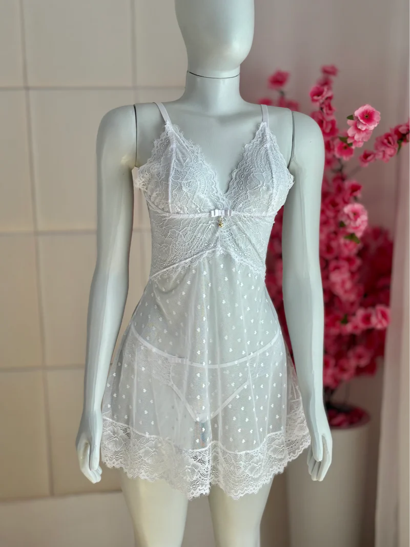 CONJUNTO CORAÇÕES BRANCO